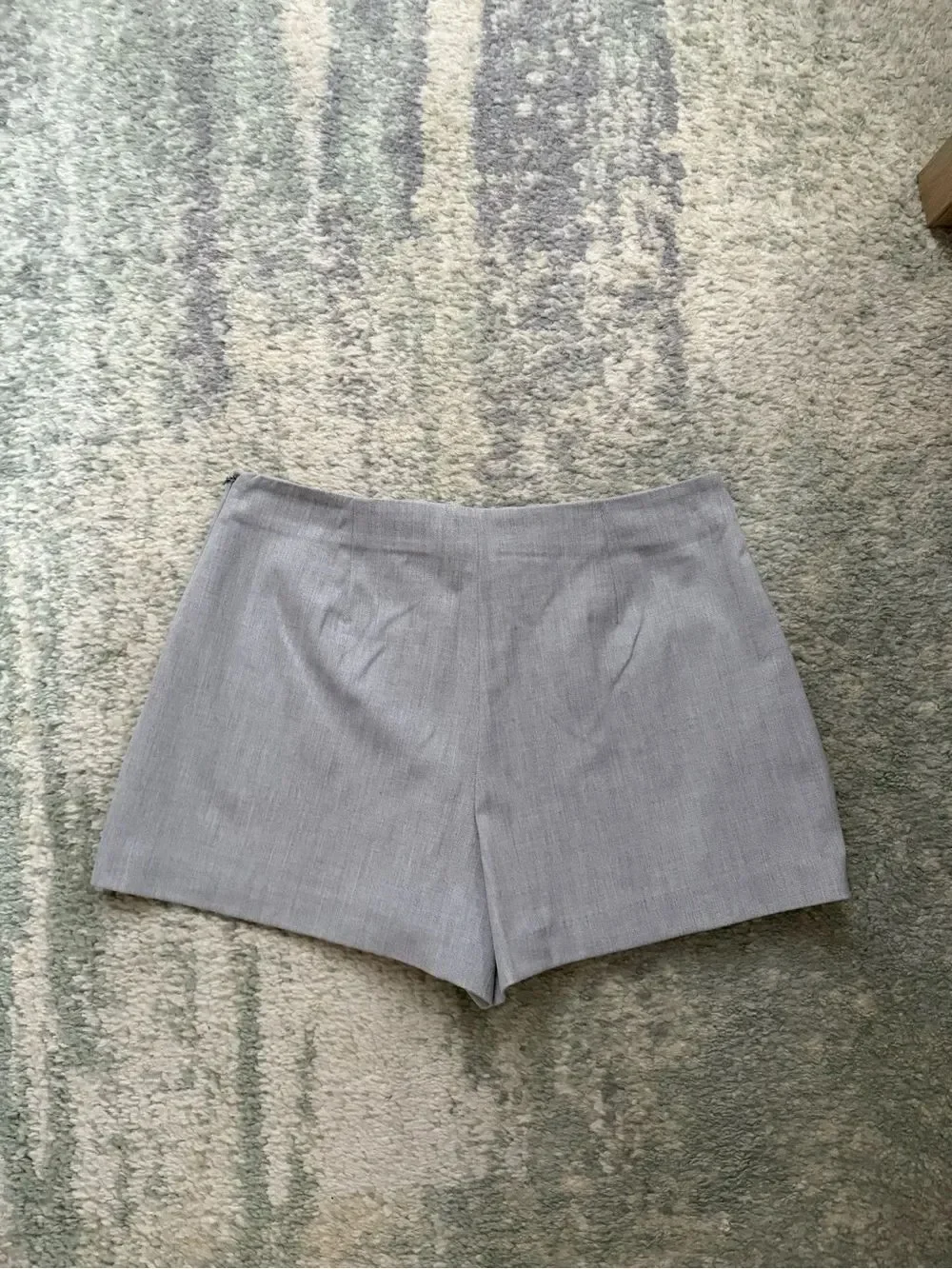 Zara Light Gray Pleated Skort